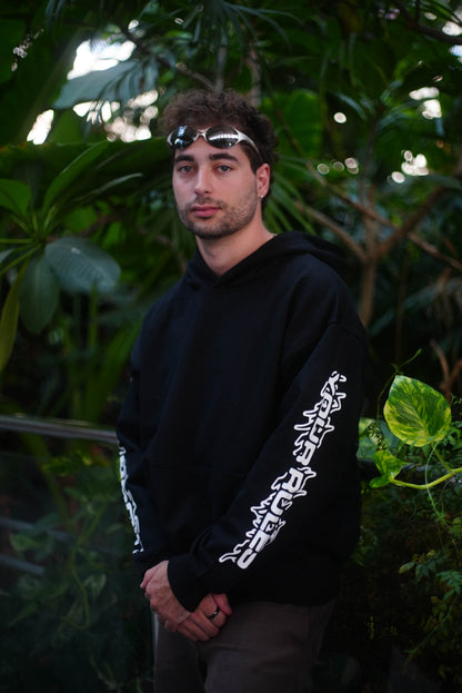 YL/YR HOODIE BLACK