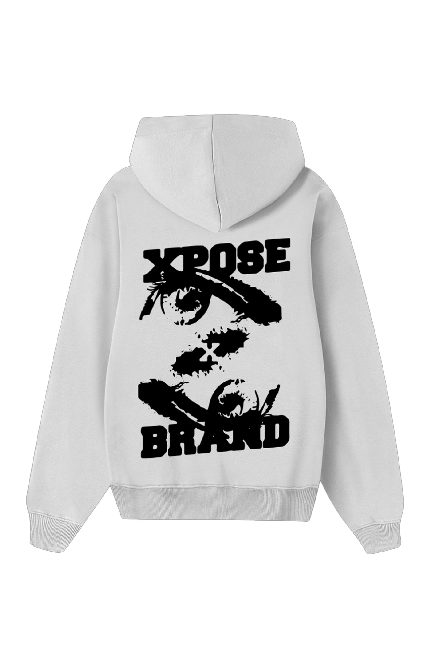 MIRROR EYES HOODIE GREY